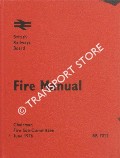 Book cover of Fire Manual [1976] by British Railways Board